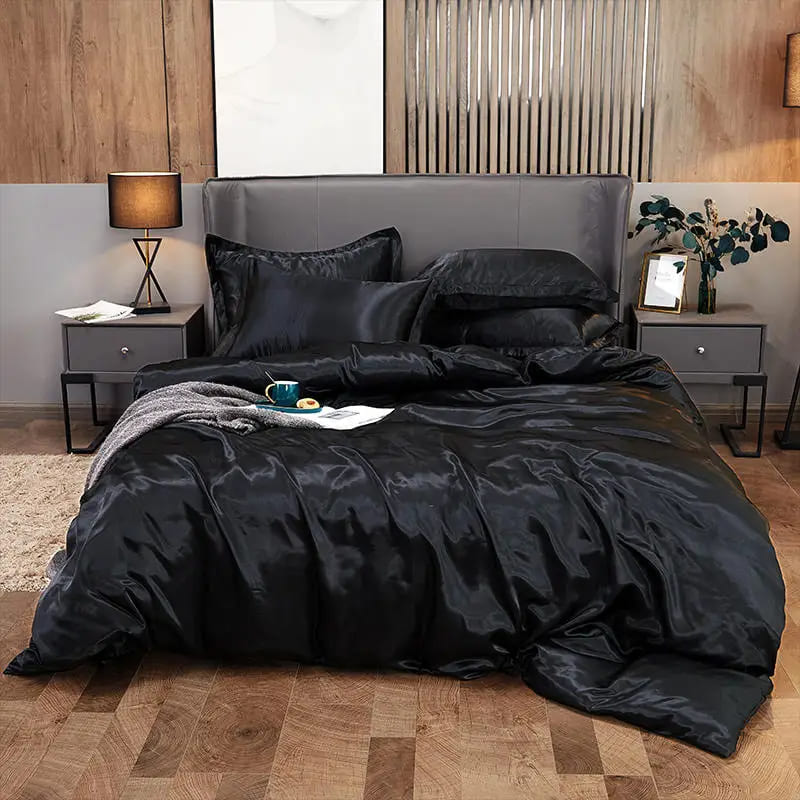 Kit de Ropa de Cama de Satén