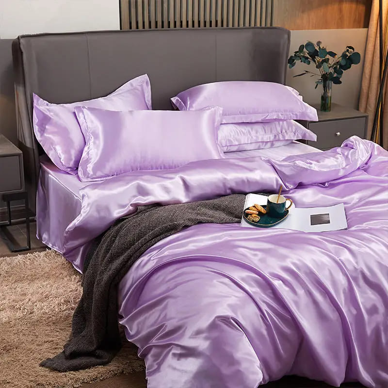 Kit de Ropa de Cama de Satén