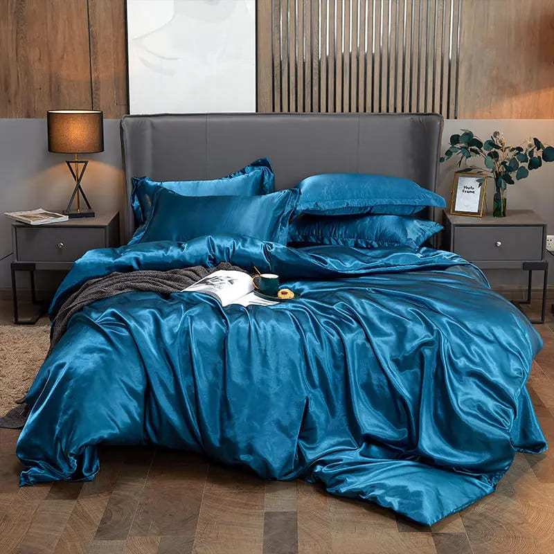Kit de Ropa de Cama de Satén