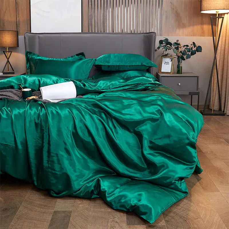 Kit de Ropa de Cama de Satén