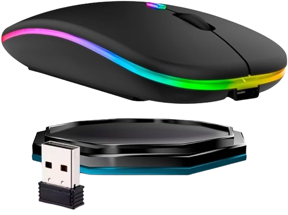 Mouse Inalámbrico Bluetooth Recargable