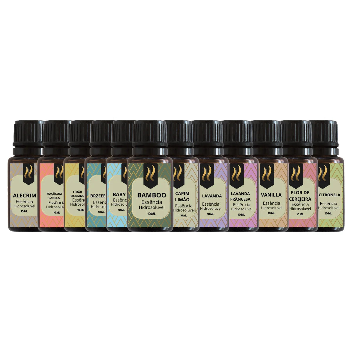 Super Kit con 12 Esencias Aromáticas para Difusores
