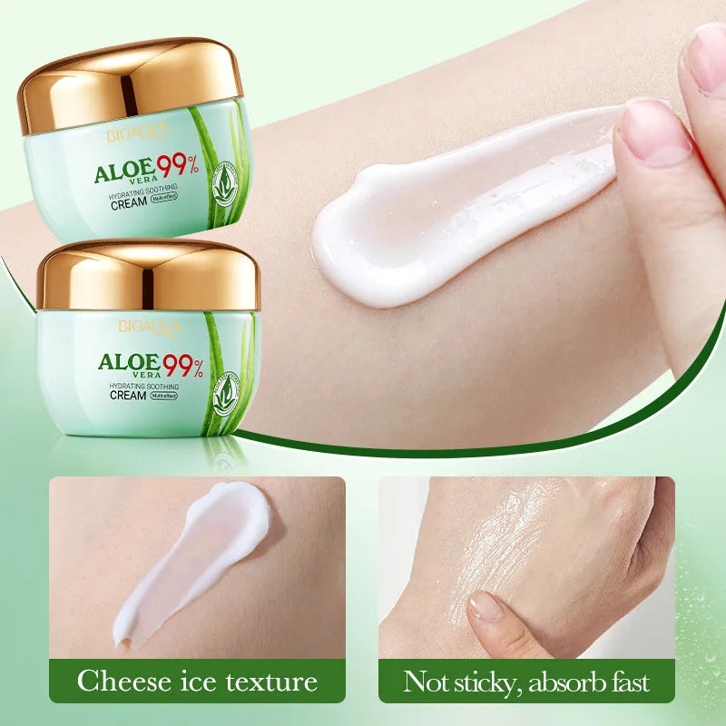 Kit de Crema Facial de Aloe Vera