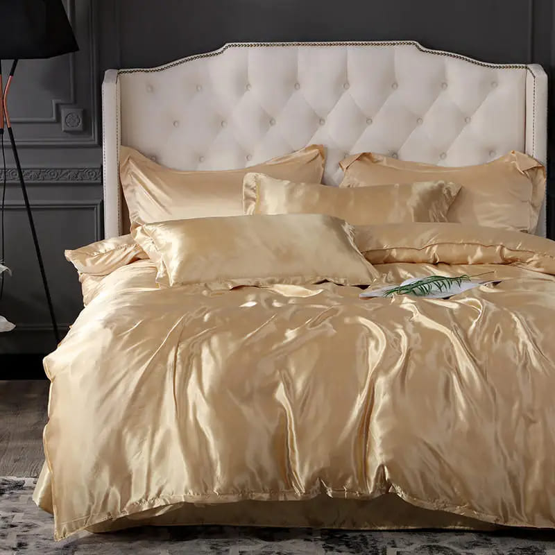 Kit de Ropa de Cama de Satén