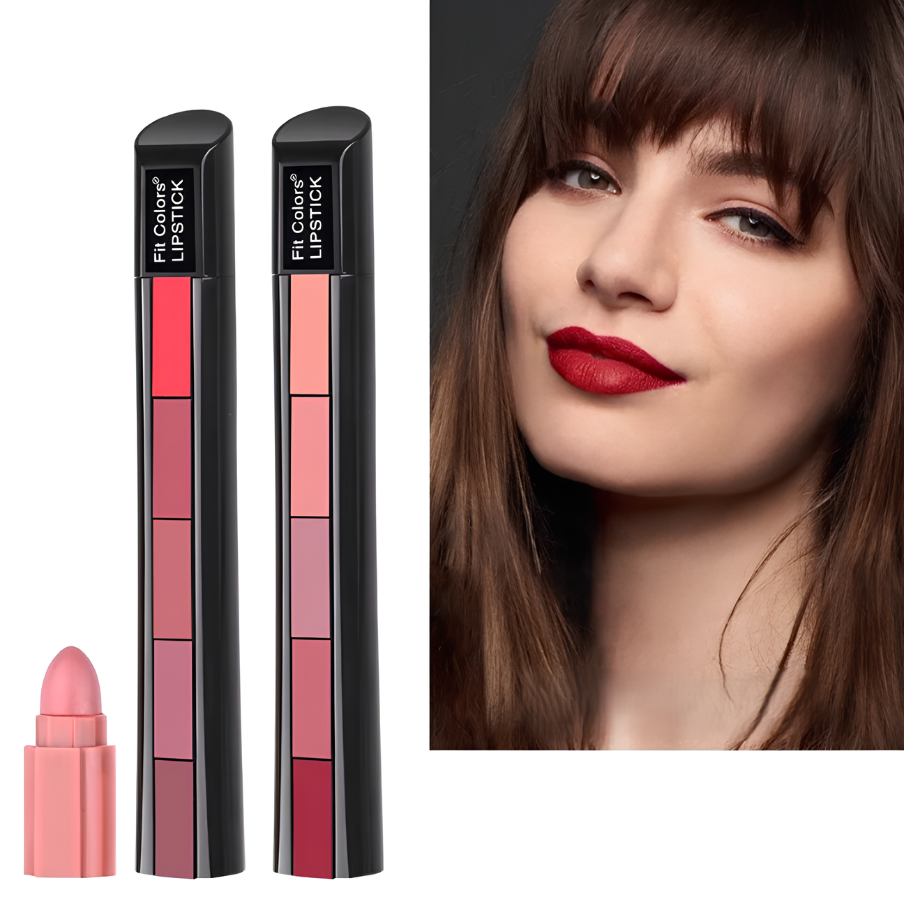 Labial Fit Matte - 5 Labiales en 1