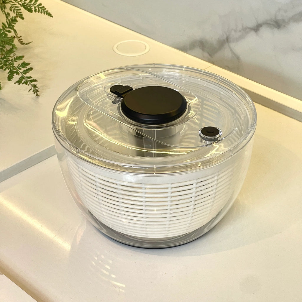 Lavadora y secadora de ensaladas premium de 6 litros + Pinza de silicona ¡de regalo!