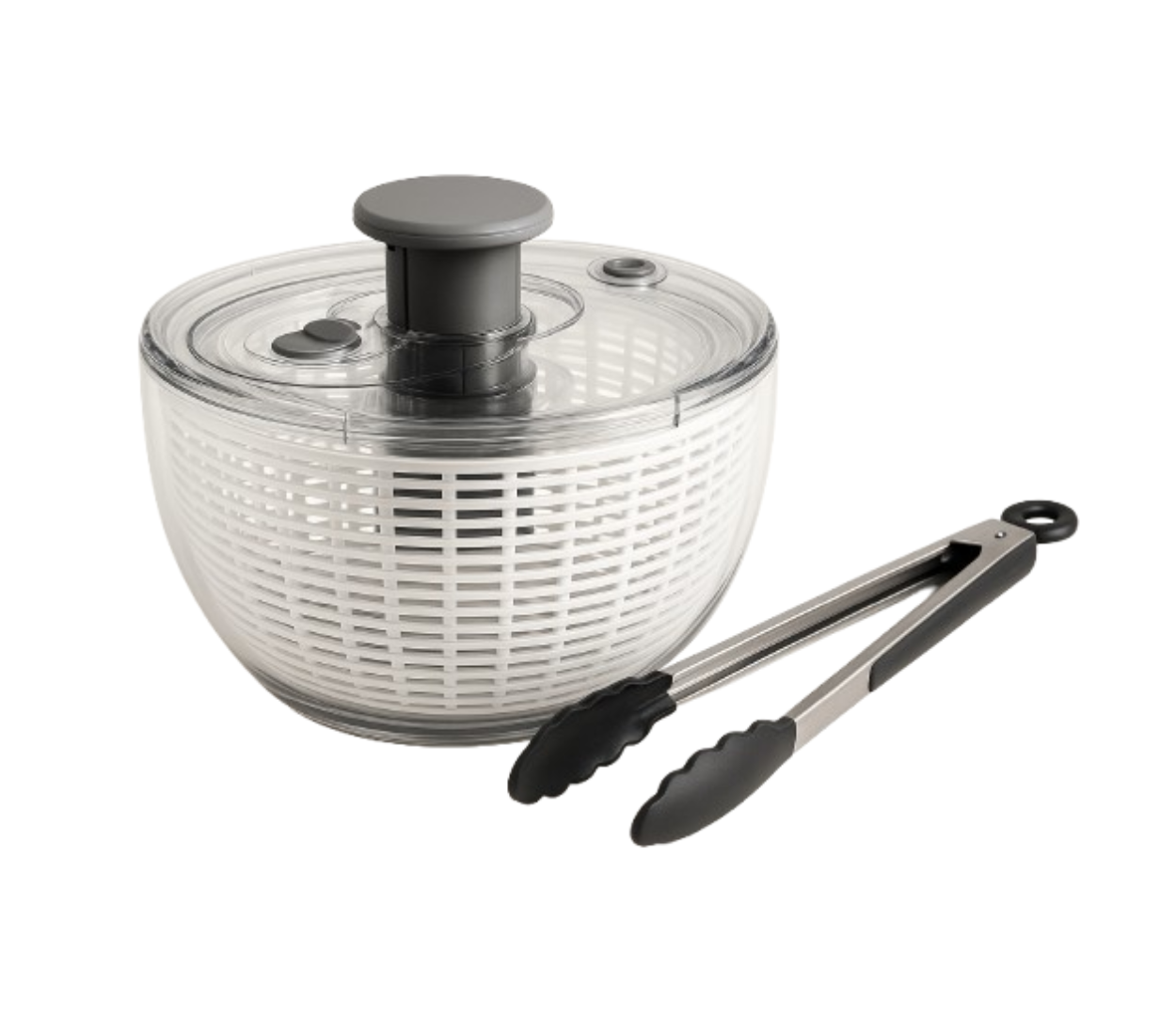 Lavadora y secadora de ensaladas premium de 6 litros + Pinza de silicona ¡de regalo!