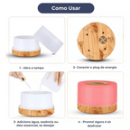Aromatizador Humidificador Ultrasónico 500ml